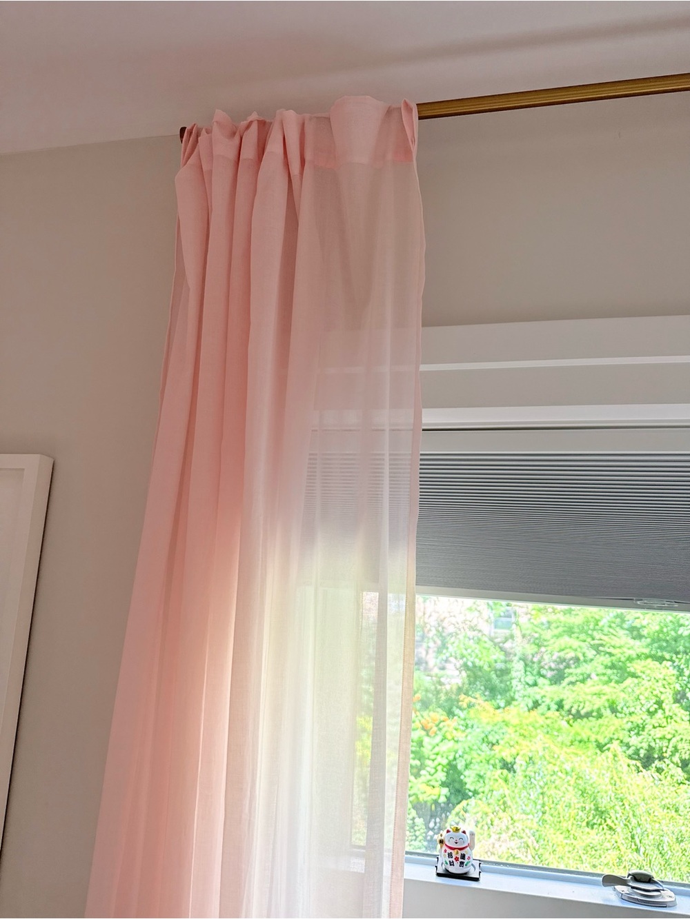 Pottery Barn Kids - Classic Voile Sheer Curtain Set of 2 , 50x84 , Blush